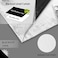 always4u 100 Blackout Soft Velvet Curtains for Bedroom Living Room Thermal Energy Saving 95 Inches Long Luxury Silver Foil Print Drapes 2 Panels White
