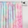 Amidoudou 1 Panel Plush Cute Curtain for Girls Bedroom SemiBlackout Rainbow Curtain Colorful 66x90 Inch