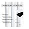 Better Home Style 100 Blackout 2 Tiers Window Treatment Curtain Insulated Drapes Short Panels for Kitchen Bathroom Basement RV Camper or Any Small Window M3036 White 2 Panels 28 W X 36 L Each