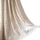 Deeprove Boho Curtains for Bedroom Cream Hollow Crochet Stripes and Florals Print Cotton Linen Fabric Patchwork Bohemian Beige Tassel SemiBlackout Window Panel Farmhouse Drape 1 Panel W59 x L84