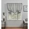 Exclusive Home EXCLUSIVE HOME Loha Light Filtering Rod Pocket Tie Up Shade 54x63 Dove Grey