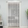 LaSyL Beaded String Curtains for Doorways White 39 x 110 inches Crystal Beads Screens Home Privacy Decor Suitable for Living Room Partition Closet Doors Hallway Entrance