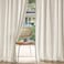 MIULEE NonSeeThrough Privacy Linen Curtains 2 Panels Light Filtering Window Curtains Farnhouse Textured Back Tab Semi Sheer Drapes for Bedroom Living Room 52 x 84 Inches Long Linen