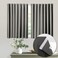 Muamar No Drill Blackout Curtain Easy Install Window Curtain Panels Portable Bedroom Curtains 2 Panel Sets Light Blocking Shades for Window Grey 34 W x 30 L