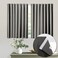Muamar No Drill Blackout Curtain Easy Install Window Curtain Panels Portable Bedroom Curtains 2 Panel Sets Light Blocking Shades for Window Grey 34 W x 30 L