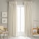 MUMFAS Velvet Curtains 108 Inches Long Tall Ceiling Drapery for Living Room Large Window Curtains Drapes for Nursery Backdrop IvoryOff White Back Tab Rod Pocket 52x108 Inch 9 FTFeet Length