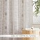NICETOWN 45 Long Flax Rich Linen Sheer Curtains Grommet Top Rustic Indian Curtains Half Window Treatment Semitransparent with Light Filter for KitchenBedroom Taupe 50 Wide
