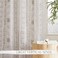 NICETOWN 45 Long Flax Rich Linen Sheer Curtains Grommet Top Rustic Indian Curtains Half Window Treatment Semitransparent with Light Filter for KitchenBedroom Taupe 50 Wide