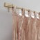 No. 918 No 918 Odelia Distressed Velvet SemiSheer Tab Top Curtain Panel 50 x 84 Blush Pink