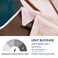 SUBRTEX Light Flitering Curtains 52Wx84L Room Darkening Vibrant Floral Drapes 50 Blackout Semi Sheer Boho Farmhouse Curtains for Living Room Brown