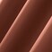 Sun Zero Easton Energy Saving Blackout Grommet Curtain Panel 40 x 63 Terracotta Orange