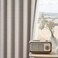 Topfinel 90 Inch Long Linen Curtains 2 Panel Set Modern Farmhouse Black Out Rustic Curtains for Living Room Room Darkening Tab Top Noise Reduction Textured Drape HookRing Included