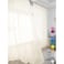 LONGTAI Window Beige Sheer Curtains 90 Inches Long 2 Panels Sheer Curtain Basic Rod Pocket Panel For Bedroom Children Living Room Yard Kitchen