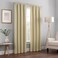 Eclipse ECLIPSE Kendall Modern Blackout Thermal Rod Pocket Window Curtain for Bedroom or Living Room 1 Panel 42 in x 84 in Cafe