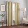 Eclipse ECLIPSE Kendall Modern Blackout Thermal Rod Pocket Window Curtain for Bedroom or Living Room 1 Panel 42 in x 84 in Cafe