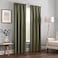 Eclipse Kendall Modern Blackout Thermal Rod Pocket Window Curtain for Bedroom or Living Room 1 Panel 42 X 84 Artichoke