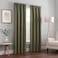 Eclipse Kendall Modern Blackout Thermal Rod Pocket Window Curtain for Bedroom or Living Room 1 Panel 42 X 84 Artichoke