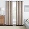 Eclipse ECLIPSE Meridian Modern Blackout Thermal Grommet Window Curtain for Bedroom or Living Room 1 Panel 42 in x 95 in Linen