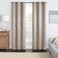 Eclipse ECLIPSE Meridian Modern Blackout Thermal Grommet Window Curtain for Bedroom or Living Room 1 Panel 42 in x 95 in Linen