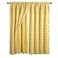Elegant Comfort Luxury CurtainWindow Panel Set with Attached Valance and Backing 54 X 84 inch Set of 2 Gold