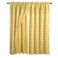 Elegant Comfort Luxury CurtainWindow Panel Set with Attached Valance and Backing 54 X 84 inch Set of 2 Gold