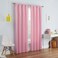 Eclipse Kendall Modern Blackout Thermal Rod Pocket Window Curtain for Bedroom or Living Room 1 Panel 42 X 84 Bouquet