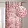 Maison d' Maison d Hermine Curtains for Living Room 100 Cotton 84 inch Length One Panel Light Filtering Toile Curtains for Bedroom Windows with Rod and Loop Pockets Drapes The Miller Red 50 W x 84 L