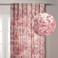 Maison d' Maison d Hermine Curtains for Living Room 100 Cotton 84 inch Length One Panel Light Filtering Toile Curtains for Bedroom Windows with Rod and Loop Pockets Drapes The Miller Red 50 W x 84 L