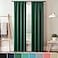 Eclipse ECLIPSE Darrell Thermaweave Blackout Window Curtain Panel 37 x 84 Emerald