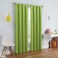 Eclipse ECLIPSE Kendall Modern Blackout Thermal Rod Pocket Window Curtain for Bedroom or Living Room 1 Panel 42 x 95 Lime
