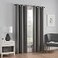 Eclipse ECLIPSE Microfiber Modern Blackout Thermal Grommet Window Curtain for Bedroom 42 x 84 Smoke 1 Panel