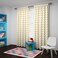 Eclipse ECLIPSE Kids Room Darkening Curtains for Bedroom My Scene 42 x 84 Thermal Insulated Single Panel Rod Pocket Light Blocking Privacy Curtains for Nursery Yellow