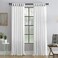 Archaeo Washed Cotton Twist Tab Curtain 52 x 108 White