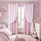 PONY DANCE Blush Pink Blakcout Curtains with Sheer Overlay for Bedroom Double Layer Grommet Drapes 95 Inches Long for NurseryLiving Room 2 Panels Set with 4 Tiebacks 52 W x 95 L