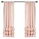 Lush Decor Blush Allison Ruffle Curtains Window Panel Set for Living Dining Room Bedroom Pair 63 x 40 16T004557