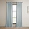 HPD Half Price Drapes Heritage Plush Velvet Curtains 96 Inches Long Room Darkening Curtains for Bedroom Living Room 50W x 96L 1 Panel Aquarius Blue