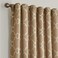 Eclipse ECLIPSE Correll Thermalayer Blackout Window Curtain Panel Taupe 52x63 63 Inches