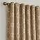 Eclipse ECLIPSE Correll Thermalayer Blackout Window Curtain Panel Taupe 52x63 63 Inches
