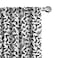 Ambesonne Modern Window Curtains Music Notes in Sketch Style Doodle Murky Distressed Hand Drawn Lines Image Lightweight Decor 2Panel Set with Rod Pocket Pair of 28 x 84 Black and White