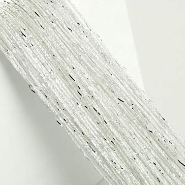 LBttnny Home Decor Sequin Curtain for DoorwayDoor String Curtains 39x79 inch HangingCloset Bedroom Blind Living Room DividerWindow Wall Panel Fringe Backdrops Sheer no Beads Beaded Decorative Crystal
