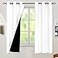 BGment White Blackout Curtains 63 Inch Long Black Out Curtains for Bedroom Thermal Insulated Curtains for Summer Grommet Total Room Darkening Window Drapes 2 Panels 42 x 63 Inch