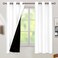 BGment White Blackout Curtains 63 Inch Long Black Out Curtains for Bedroom Thermal Insulated Curtains for Summer Grommet Total Room Darkening Window Drapes 2 Panels 42 x 63 Inch