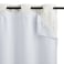 KGORGE White Blackout Curtain Liners Thermal Insulated Rod Pocket Drapes for 95 inch Long CurtainsBedroom Window Hooks Included W 27 x L 92 per Panel 1 Pair Grayish White