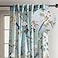 Maison d' Maison d Hermine Curtains for Living Room 100 Cotton 84 inch Length One Panel Light Filtering Curtains for Windows with Rod and Loop Pockets Spring Summer Hokuzai Blue 50 W x 84 L