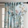 Maison d' Maison d Hermine Curtains for Living Room 100 Cotton 84 inch Length One Panel Light Filtering Curtains for Windows with Rod and Loop Pockets Spring Summer Hokuzai Blue 50 W x 84 L