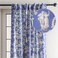 Maison d' Maison d Hermine Curtains for Living Room 100 Cotton 96 inch Length One Panel Light Filtering Toile Curtains for Bedroom Windows with Rod and Loop Pockets Drapes Joli Jouy Blue 50 W x 96 L