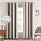 MIULEE Linen Texture Curtains for Bedroom Solid 100 Blackout Thermal Insulated Khaki Curtains Grommet Room Darkening Drapes Luxury Decor for Living Room 52x96 Inch 2 Panels