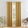 Sun Zero Barrow Energy Efficient Grommet Curtain Panel Pair