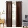 Sun Zero Barrow Energy Efficient Rod Pocket Curtain Panel Pair 54 x 84