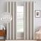 MIULEE 100 Blackout Linen Textured Curtains for Bedroom Solid Thermal Insulated Ivory Grommet Room Darkening Curtains Drapes Luxury Decor for Living Room 52 x 108 Inch 2 Panels